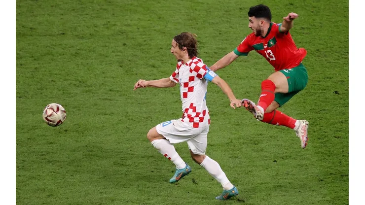 Luca Modric vuelve a ser fundamental en la selección de Croacia en el Mundial.
