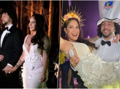 El colocolino Maxi Falcón se casa en Uruguay