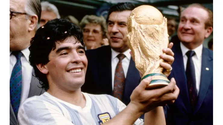 Diego Maradona fue genio y figura de la última conquista albiceleste en la Copa del Mundo.