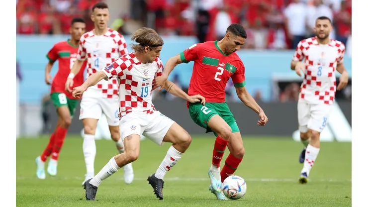 Croacia y Marruecos se enfrentaron para debutar en la fase de grupos de Qatar 2022.