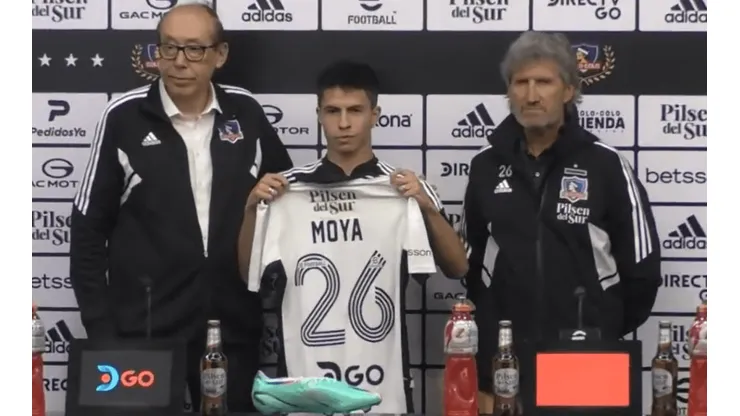 Moya es el tercer refuerzo del Cacique para 2023