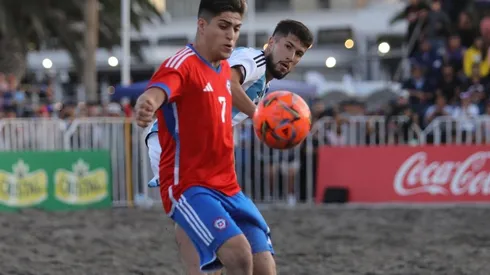 Argentina campeona de la Copa Conosur de fútbol playa frente a Chile en Cavancha.