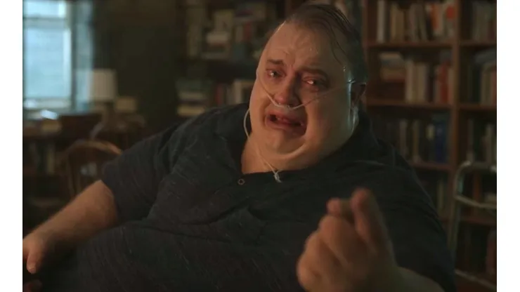 Brendan Fraser en The Whale.