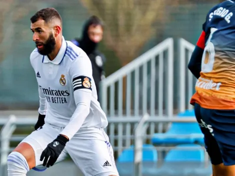 Benzema juega amistoso a la espera de definir si va o no a Qatar