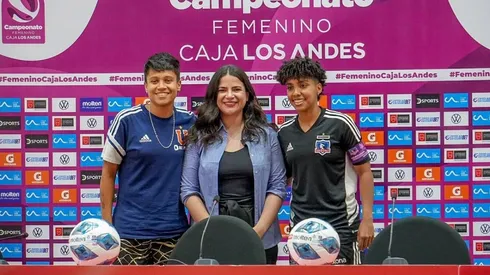 La Ministra Antonia Orellana junto a Fernanda Pinilla y Yusmery Ascanio