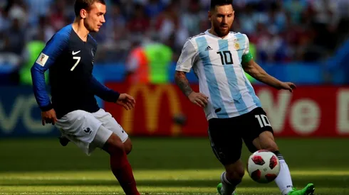Francia y Argentina se enfrentaron por última vez en octavos de final de Rusia 2018.