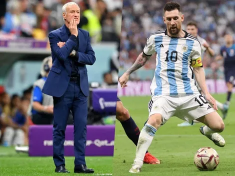 Deschamps: "Messi está esplendoroso desde el inicio del Mundial"
