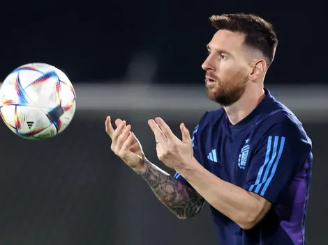 Messi se queda concentrado a pesar del día libre en Qatar