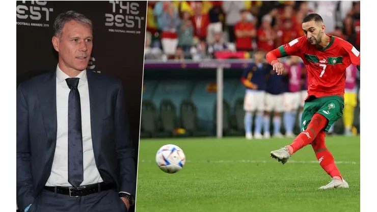 Marco Van Basten y Hakim Ziyech