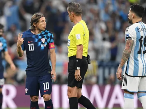 Modric explota: "Orsato es de los peores árbitros que conozco"
