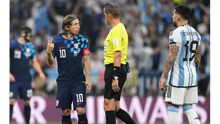 Modric se quejó del arbitraje