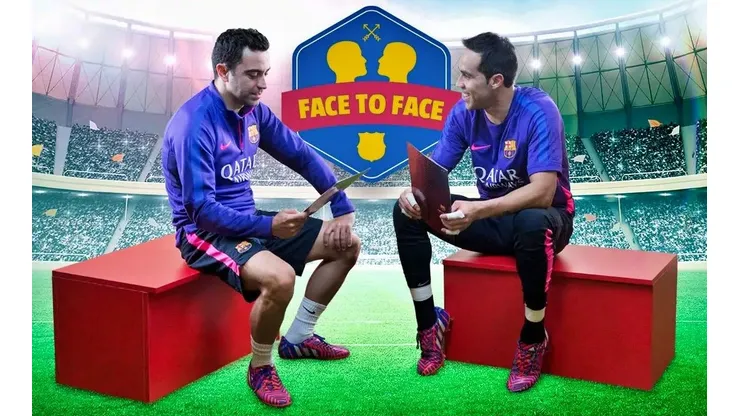 Claudio Bravo y Xavi Hernández compartieron tres temporadas en el Barcelona