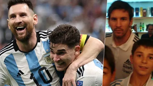 Once años de diferencia entre ambas fotos.