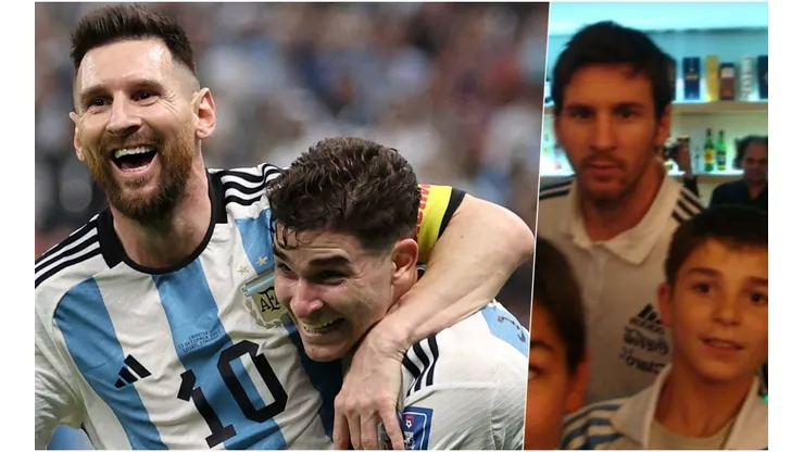 Once años de diferencia entre ambas fotos.
