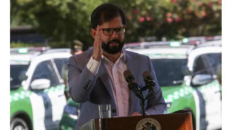 Boric presenta proyectos "para combatir el crimen organizado"