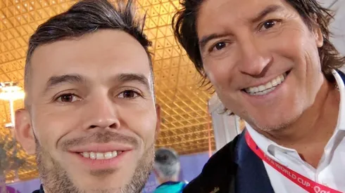 Iván Zamorano celebró la clasificación argentina a la final de Qatar 2022.