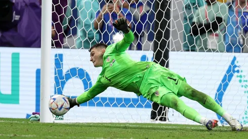 Dominik Livaković: el portero figura de la selección de Croacia.