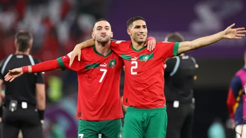 Ziyech y Hakimi comandan la ilusión marroquí.