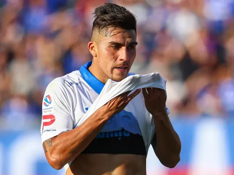 Susto en la UC: Pinares termina con un corte en el ojo