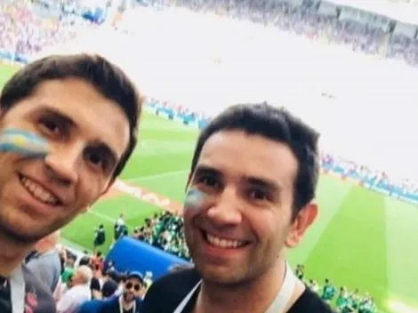 Dibu Martínez pasa de hincha a titular tras promesa en Rusia 2018