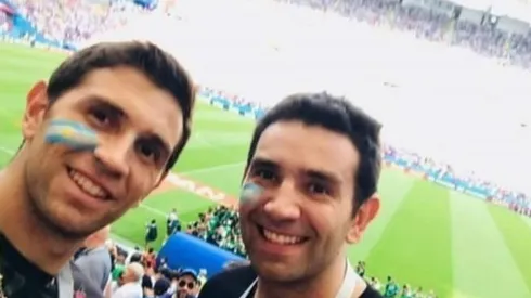 Dibu Martínez pasa de hincha a titular tras promesa en Rusia 2018