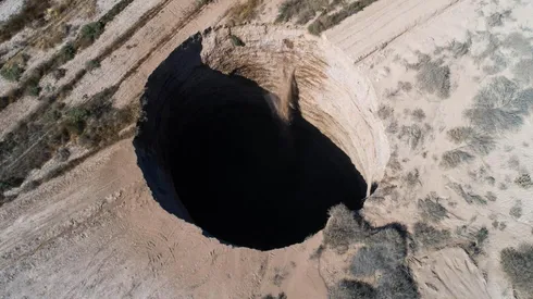 El socavón de Tierra Amarilla apareció en julio pasado.