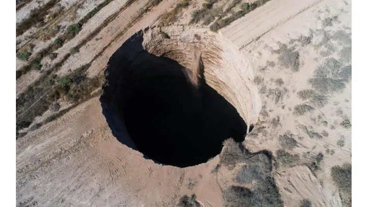 El socavón de Tierra Amarilla apareció en julio pasado.