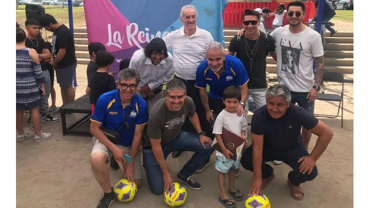Olmos compartió con mundialistas como Chino Millar, Leopoldo Vallejos, Pablo Contreras y Miguel Ángel Gamboa