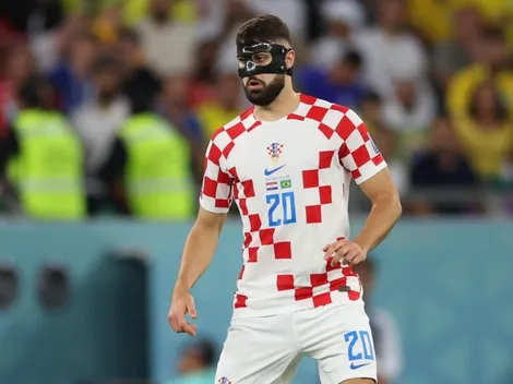 ¿Por qué usa máscara el defensa de Croacia, Josko Gvardiol?