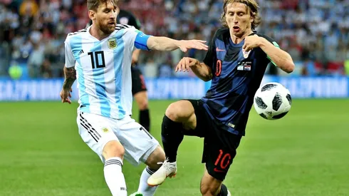 Argentina y Croacia se han enfrentado dos veces con Lionel Messi y Luka Modric, y los europeos se llevaron las dos victorias