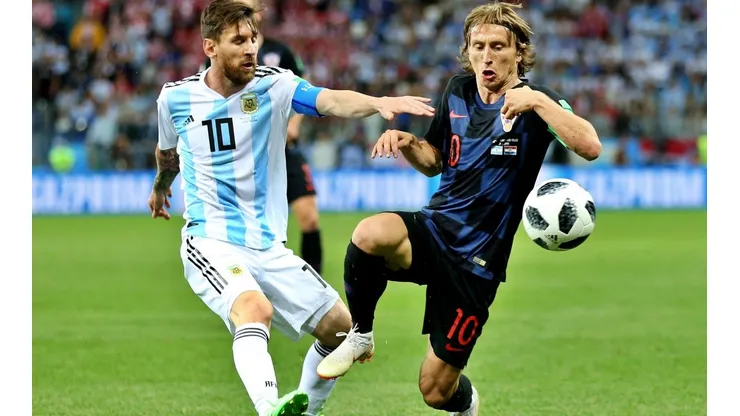 Argentina y Croacia se han enfrentado dos veces con Lionel Messi y Luka Modric, y los europeos se llevaron las dos victorias