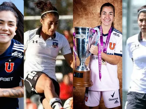 Las 9 jugadoras que han defendido a Colo Colo y U de Chile Fem
