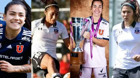 Las 9 jugadoras que han defendido a Colo Colo y U de Chile Fem