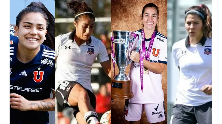 Las 9 jugadoras que han defendido a Colo Colo y U de Chile Fem