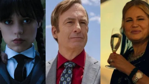 Merlina, Better Call Saul y The White Lotus están entre las nominadas.