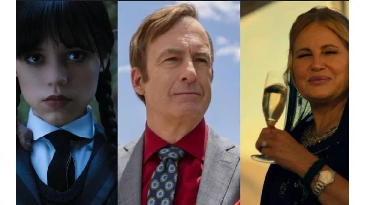 Merlina, Better Call Saul y The White Lotus están entre las nominadas.