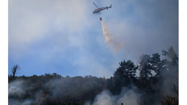 Alerta Roja por incendio forestal Jardín Botánico