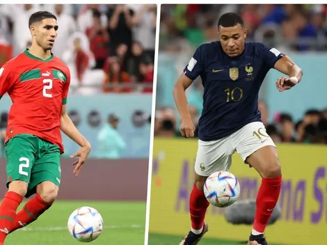Hakimi a Mbappé en semifinales: "Nos vemos pronto, amigo"