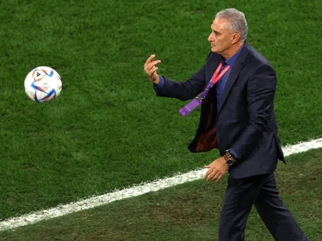Tite es recibido con aplausos en Brasil tras la eliminación