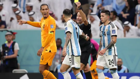 Mateu Lahoz en el Argentina Paises Bajos