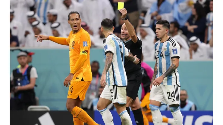 Mateu Lahoz en el Argentina Paises Bajos