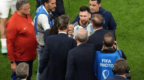 Lionel Messi no se guardó nada contra Louis Van Gaal.