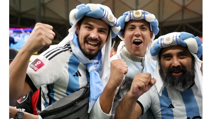 Así fue la celebración de los hinchas de Argentina al pasar a semifinales del Mundial de Qatar 2022.