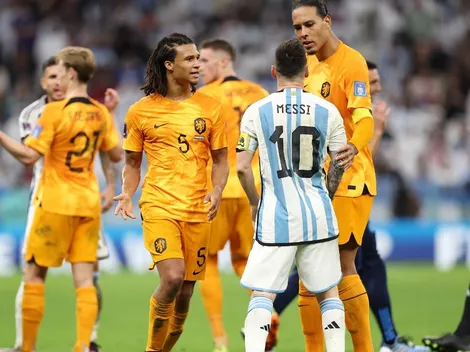 "¿Qué miras, bobo?": la calentura de Messi con Weghorst