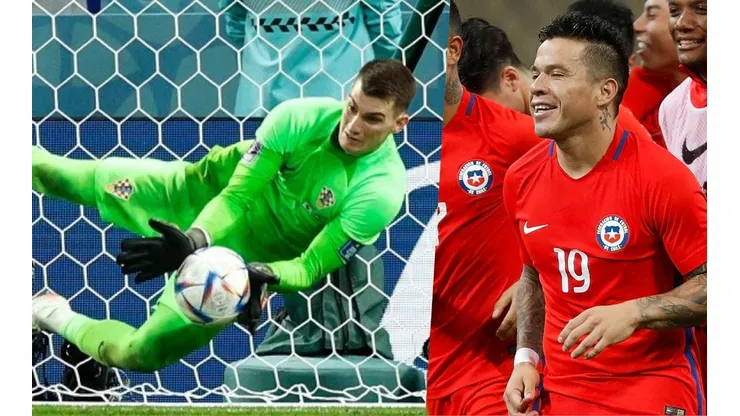 Álvaro Ramos celebraba hace casi seis años el penal de la victoria de Chile sobre la Croacia de Livakovic