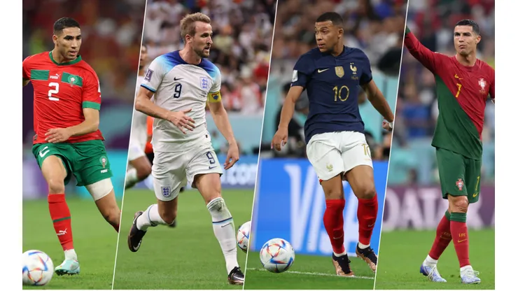 Choque de figuras europeas este sábado en Qatar 2022.