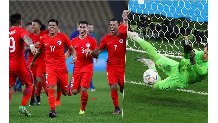 Álvaro Ramos anotó el penal con el que Chile se impuso ante Croacia de Livakovic