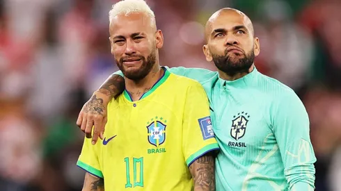 Neymar y Dani Alves