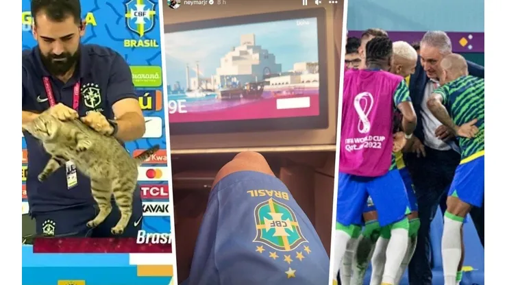 Varias fueron los postales que dejó Brasil en el Mundial que fueron catalogadas como mufas.