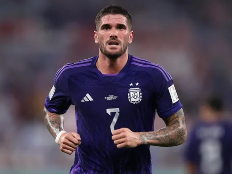 La mamá de Rodrigo De Paul se la juega por verlo de titular